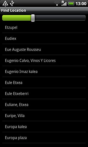 Donostia - San Sebastian Street Map