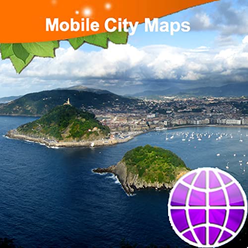 Donostia - San Sebastian Street Map