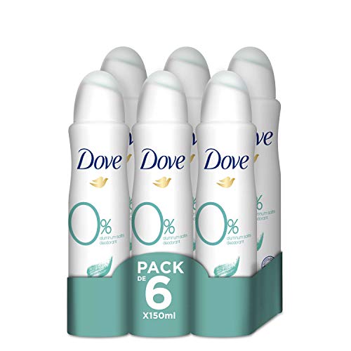 Dove Desodorante AE Sensitive 0% - Pack de 6 x 150ml