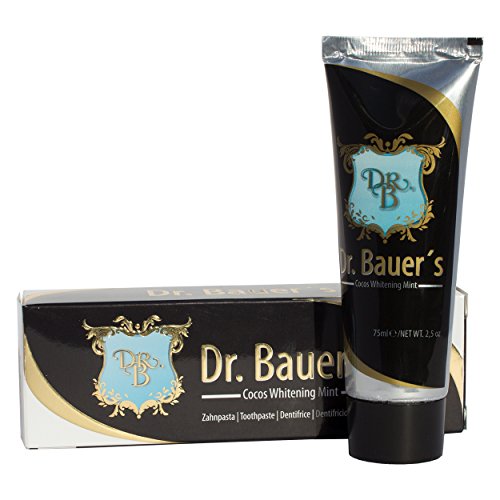 Dr. Bauers Pasta dentífrica blanqueadora de sabor a coco y menta 75ml