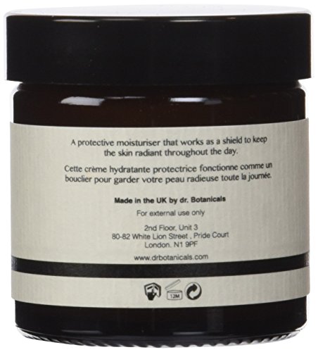 Dr Botanicals DBADRM - Crema hidratante de día anti-oxidante brillo natural, 50 ml