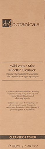 Dr Botanicals DBNMCW - Agua micelar limpiadora de triple acción nutritiva, 150 ml