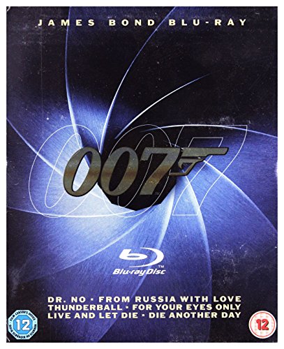 Dr. No / From Russia with Love / Thunderball / Live and Let Die / For Your Eyes Only / Die Another Day (BOX) [6Blu-Ray] [Region Free] (Audio español)