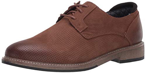 Dr. Scholl's Cash Perf Zapatos Oxford para hombre, Marrón (Marrón), 42 EU