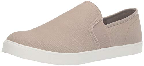 Dr. Scholl's Shoes Luna Tenis para mujer, Beige (Estampado de lagarto gris topo.), 39.5 EU