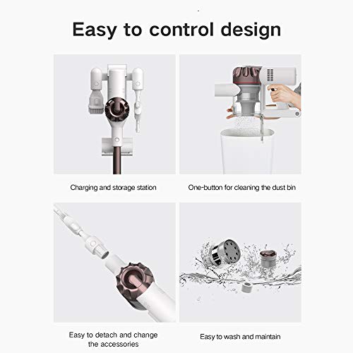 Dreame XR (V10R) Aspiradora sin cable Aspiradora con cepillo de 22 KPa Aspiradora con luz de succión fuerte Aspiradora de mano Aspiradora sin cable Escoba eléctrica de barrido