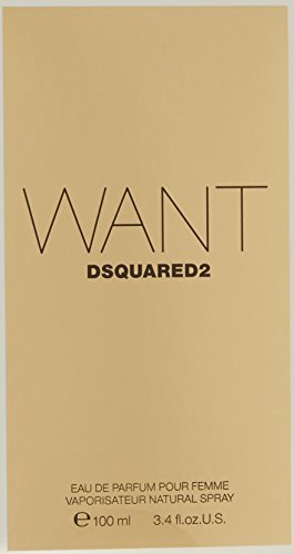 DSQUARED2 Want Agua de Perfume - 100 ml/3.4 oz
