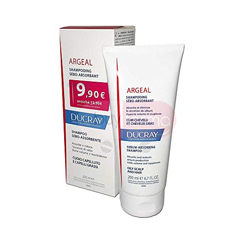 DUCRAY, Argeal Champú Tratante Seboabsorbente, 150ML
