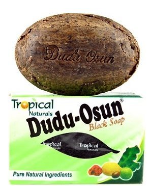 Dudu-Osun Jabón negro africano 3 unidades (100% puro) – Para problemas cutáneos (acné, psoriasis, dermatitis, eccema) de Estados Unidos