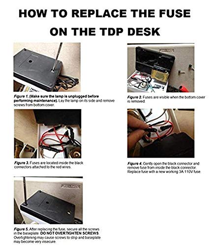 DULANP Escritorio TDP Lejos Calor Lámpara Electromagnético Ola Ligero Mineral Terapia para Salud y Belleza 250W