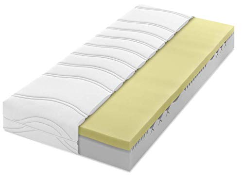 Dunlopillo Home 3400 - Colchón de Espuma de Poliuretano con 7 Zonas, H2, 100 x 190 cm