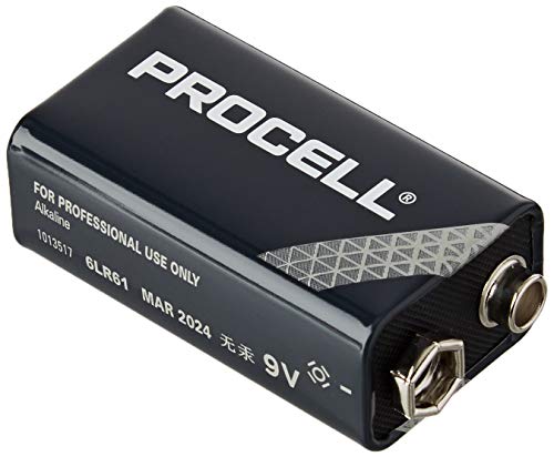 Duracell Procell - Batería (9 V, 10 Unidades)