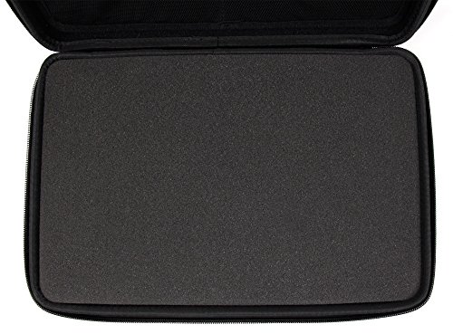 DURAGADGET Maletín/Funda rígida para maquinilla de Afeitar/Corta Pelo Braun BT 5050 / Philips HC3420/15 / Braun Silk-Expert IPL BD 5009 / GHB SURKER/SURKER - con gomaespuma Personalizable