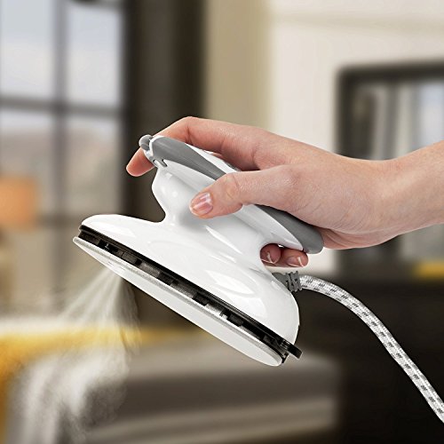 Duronic SI2 Plancha de Viaje Mini – Plancha con Vapor 375W – Estuche y Accesorios Incluidos – Diseño Ligero y Compacto – Planche su ropa en todas partes