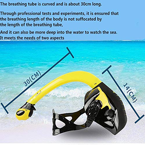 dxx Al aire libre personales Decoración estancos gafas y tubo de snorkel Gafas de natación Traje,Azul