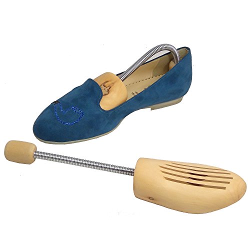 DynaSun 5x LTH1L 2-Way Horma de Calzado de madera Premium Extensor Moldeador de cedro Expansor para Zapato Hombres Damas y Señoras