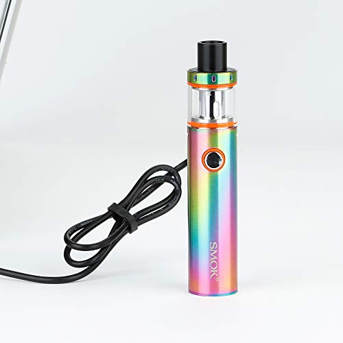 E-Cigarette Starter kit SMOK Vape Pen 22 Starter Kit Batería incorporada de 1650mAh con indicador LED de doble núcleo de 0.3ohm sin nicotina （7 colores）