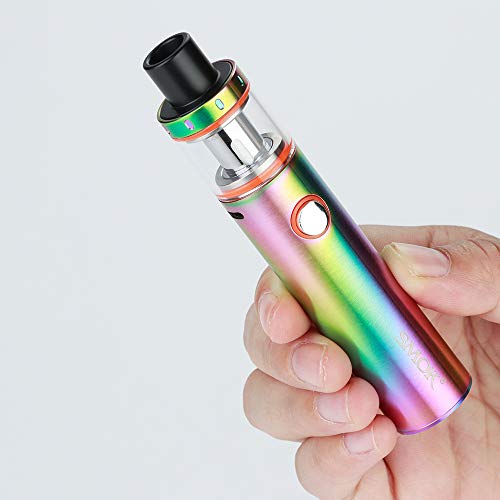 E-Cigarette Starter kit SMOK Vape Pen 22 Starter Kit Batería incorporada de 1650mAh con indicador LED de doble núcleo de 0.3ohm sin nicotina （7 colores）