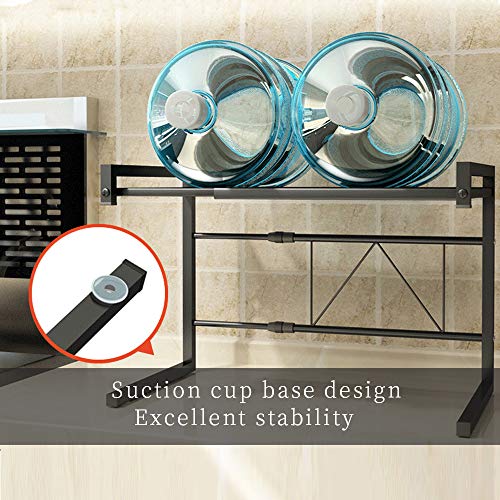 E-MANIS Estante de Horno para microondas, Estante de Horno de microondas abjustable de 2 Niveles, Estante para Horno de sobre encimera de Cocina, Armario de Cocina