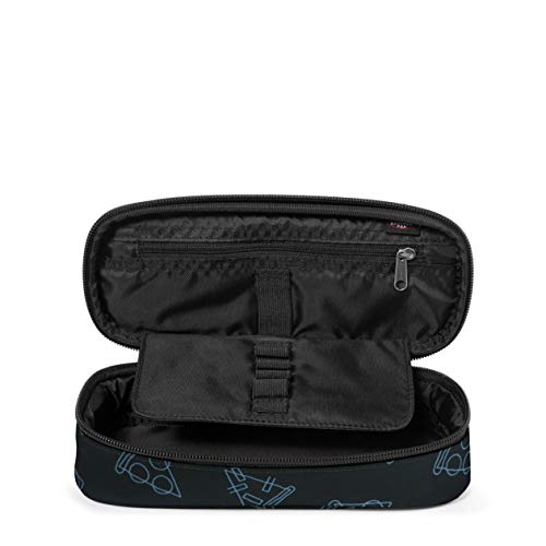 Eastpak Oval Single Estuche, 22 cm, Negro (FestFood Slice)