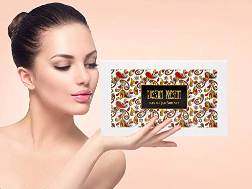Eau de Parfum RUSSIAN PRESENT para mujeres y niñas, 35 ml - by SERGIO NERO (GIFT SET)