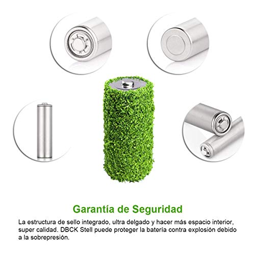 EBL 1100mAh AAA Ni-MH 1200 Ciclo de Pilas Recargables para los Equipos Domésticos con Estuches de Almacenamiento (8 Piezas)