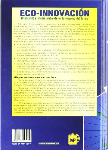Eco-Innovación. Integrando el medio ambiente en la empresa del futuro