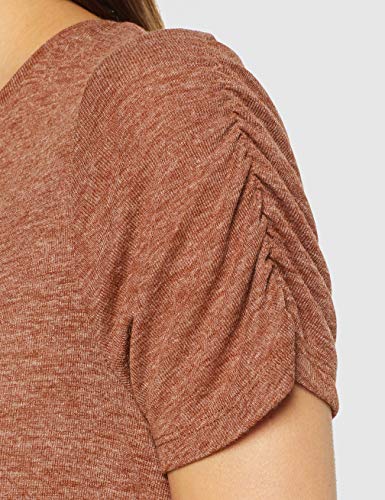 edc by Esprit 089cc1k007 Camiseta, Naranja (Terracotta 5 809), Large para Mujer