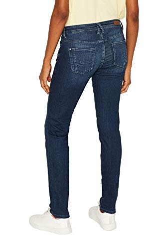 edc by Esprit 999cc1b807 Vaqueros Slim, Azul (Blue Dark Wash 901), W30/L32 (Talla del Fabricante: 30/32) para Mujer
