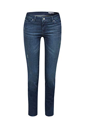 edc by Esprit 999cc1b807 Vaqueros Slim, Azul (Blue Dark Wash 901), W30/L32 (Talla del Fabricante: 30/32) para Mujer