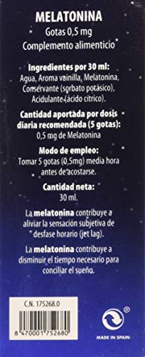 Edda Innova Pharma Solución Natural para el Sueño Reparador, 30 ml, Pack de 1