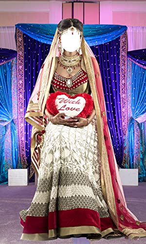 Editor de fotos indio de la novia