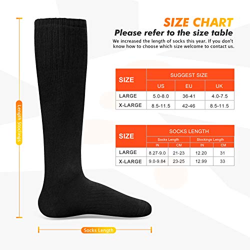 EEIEER Calcetines Calefactables Recargables, Calcetines Electricos Calefactables 7.4V 2400mAh 5-10 Horas Calentado Calcetin Calefactable Calentador de Pies para Esquí Senderismo Pesca Cámping