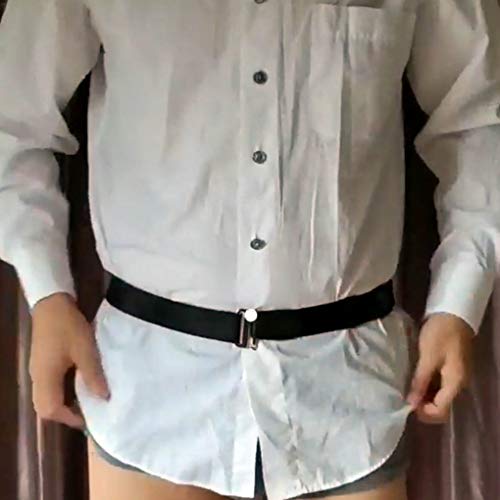 Egbert Hombres Mujeres ¡Estancia Meta Escondido Cinturón Cinturón Es Antideslizante Anti-Arrugas de la Correa Ajustable Camisa Escondido Correa del sostenedor