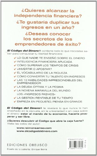 El código del dinero: conquista tu libertad financiera (EXITO)