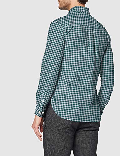 El Ganso 1 Camisa casual, Verde (Verde 0009), X-Large para Hombre