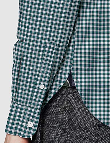 El Ganso 1 Camisa casual, Verde (Verde 0009), X-Large para Hombre