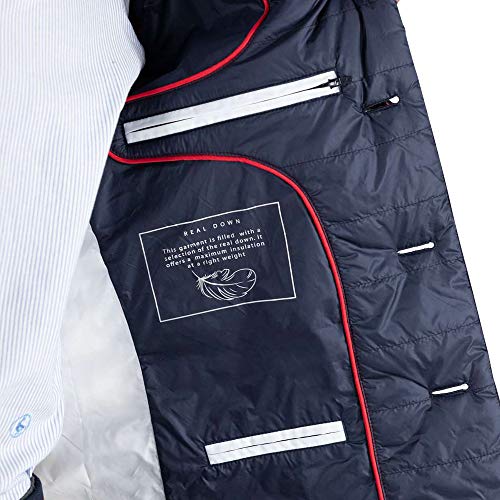 El Ganso Urban Iconic Chaleco, Azul (Marino 0017), Small para Hombre