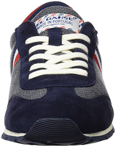 El Ganso Zapatilla Running Tejido Gris Topos Cinta - Zapatillas para Hombre, Color Gris, Talla 37