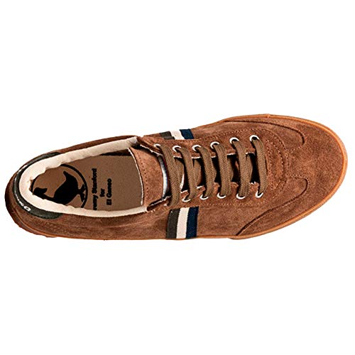 El Ganso Zapatillas Deportivas para Hombre. Match, Berliner y Low-Top. Sneaker Walking Unisex ((Match) Brown Suede, Numeric_43)