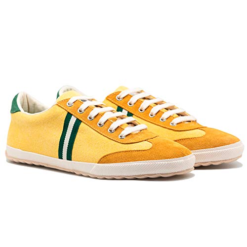 El Ganso Zapatillas Deportivas para Hombre. Match, Sneaker Walking Unisex ((Match) Match Yellow Canvas, Numeric_40)