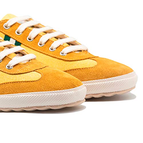 El Ganso Zapatillas Deportivas para Hombre. Match, Sneaker Walking Unisex ((Match) Match Yellow Canvas, Numeric_40)