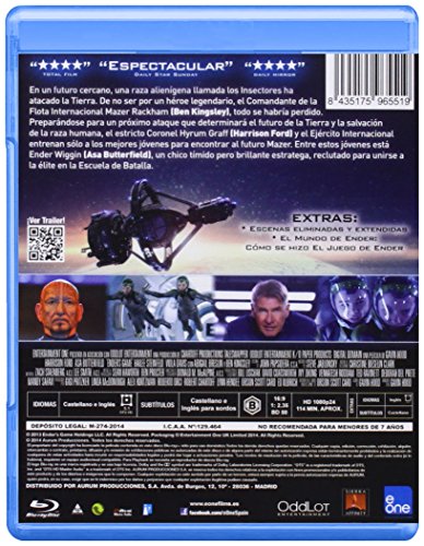 El Juego De Ender (Bd) [Blu-ray]