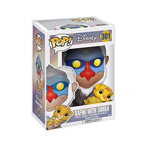 El Rey León- Figura de Vinilo Rafiki, colección Disney (Funko 20095)