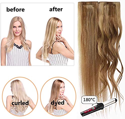 Elailite 40 Piezas Extensiones Adhesivas de Cabello Natural Pelo Remy - 30 cm #02 Marrón Oscuro [Espesor Delgado] Tape in Hair Extension Lisa - 60g (1.5g/pieza)