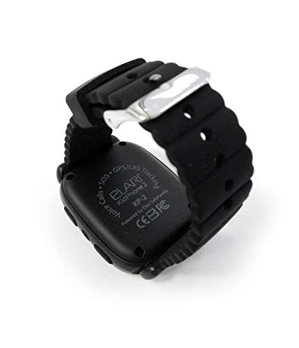 Elari KidPhone 2 Reloj Inteligente Negro TFT 3,66 cm (1.44") Móvil GPS (satélite) - Relojes Inteligentes (3,66 cm (1.44"), TFT, GPS (satélite), Móvil, Negro)
