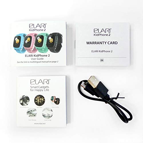 Elari KidPhone 2 Reloj Inteligente Verde TFT 3,66 cm (1.44") Móvil GPS (satélite) - Relojes Inteligentes (3,66 cm (1.44"), TFT, GPS (satélite), Móvil, Verde)