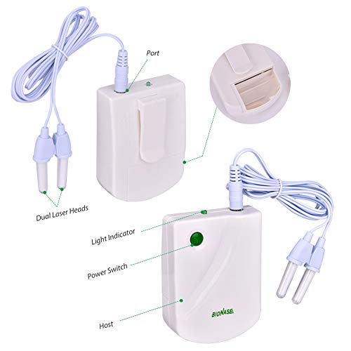 Eléctrico Instrumento Terapéutico De Rinitis Herramienta De Monitor De Salud Picor Nasal Sinusitis Estornudos Tratamiento De Dispositivo Rinitis Sin Dolor Pulso De Baja Frecuencia Masajeador De Nariz