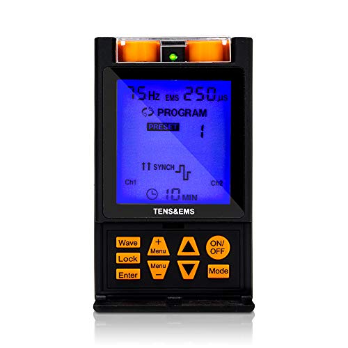 Electroestimulador TENS antidolor EMS musculación - Aparato TC32 Combo - 12 programas