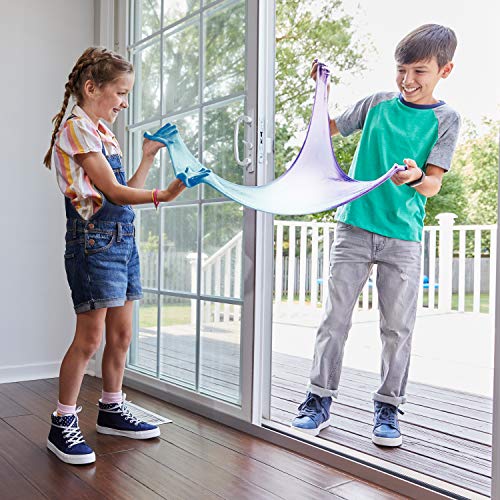 Elmer's pegamento de PVA que cambia de color, ideal para hacer slime, lavable, azul y morado, 147 ml, 1 unidad